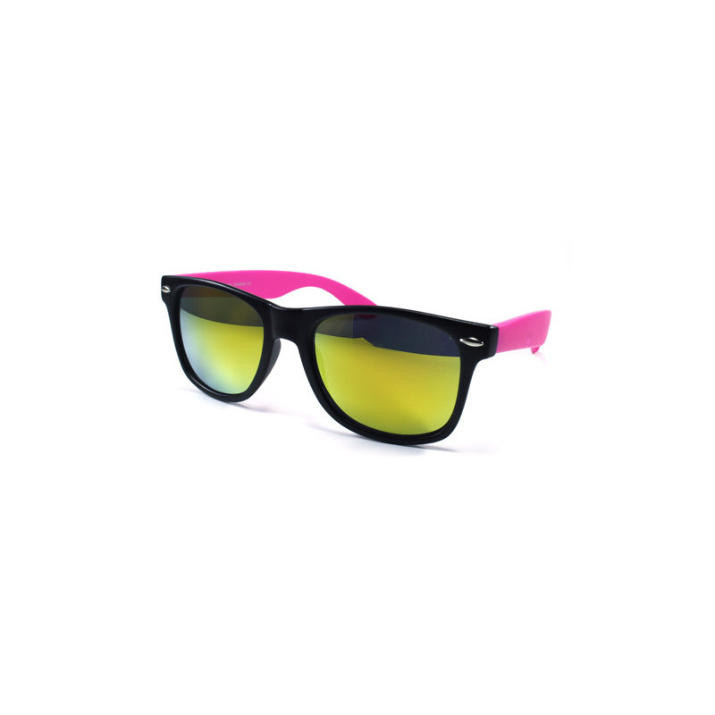 Revo Wayfarer Sonnenbrille Bicolor schwarz pink