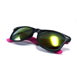 Revo Wayfarer Sonnenbrille Bicolor schwarz pink