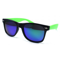 Revo Wayfarer Sonnenbrille Bicolor schwarz grün