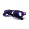 Swaggy Glitter Revo Wayfarer Sonnenbrille purple