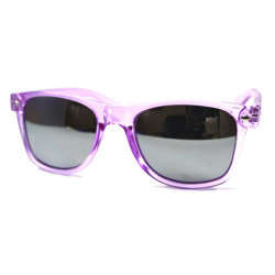 Verspiegelte Wayfarer Sonnenbrille purple ice