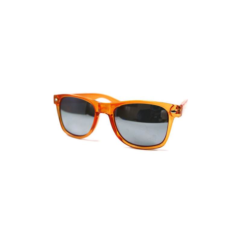 Verspiegelte Wayfarer Sonnenbrille orange ice