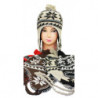 Chullo Wintermütze Beanie braun