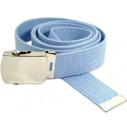 Stoffgürtel Militärgürtel Classic Belt babyblue (S-XXL)