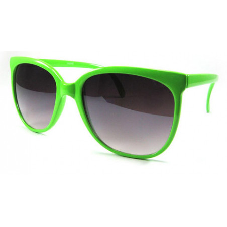 Neon Party Wayfarer Sonnenbrille grün