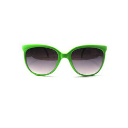 Neon Party Wayfarer Sonnenbrille grün