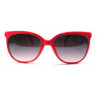 Neon Party Wayfarer Sonnenbrille rot