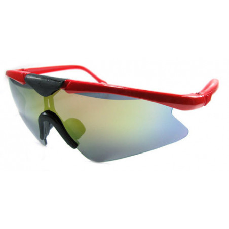 Sport  Radfahrer Sonnenbrille ps101 rot