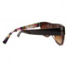 Damen Pop Art Mode Sonnenbrille DD Eyewear brown desert