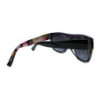 Damen Pop Art Mode Sonnenbrille DD Eyewear purple smoke