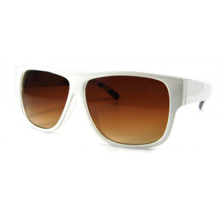 Damen Pop Art Mode Sonnenbrille DD Eyewear white desert