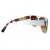 Damen Pop Art Mode Sonnenbrille DD Eyewear white desert