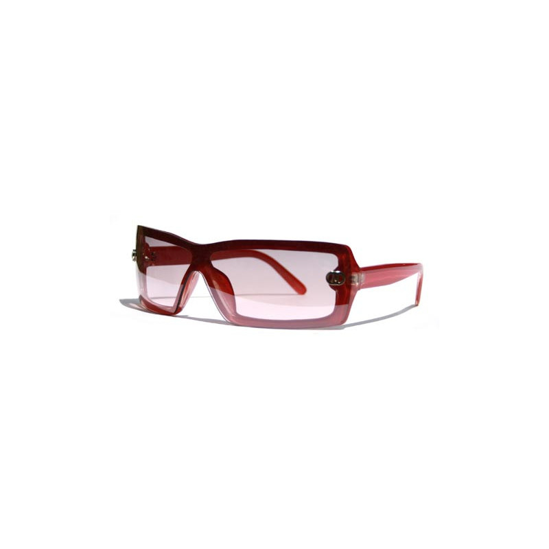 Casual Shield Designer Sonnenbrille pink-ruby