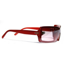 Casual Shield Designer Sonnenbrille pink-ruby