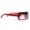 Casual Shield Designer Sonnenbrille pink-ruby