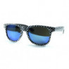 Wayfarer Sonnenbrille CHECKER revo blau