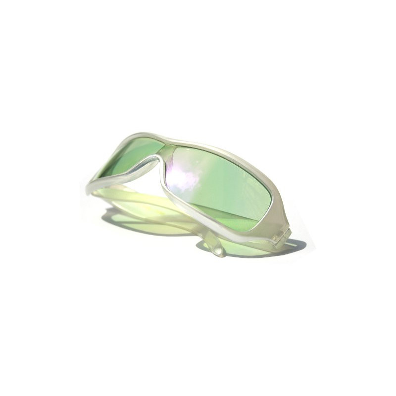 Shield Vintage Sonnenbrille Revo classic silver green