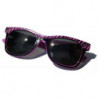 Blues Brothers Safari Soho Sonnenbrille Zebra Design purple