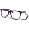 Nerd Brille Wayfarer Round Retro Sonnenbrille violett