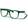 Nerd Brille Wayfarer Round Retro Sonnenbrille grün