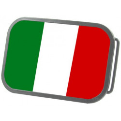 Länder Fan Gürtelschnalle Italien Flagge