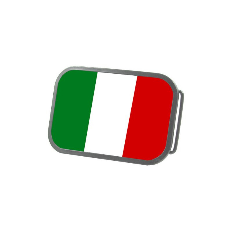 Länder Fan Gürtelschnalle Italien Flagge