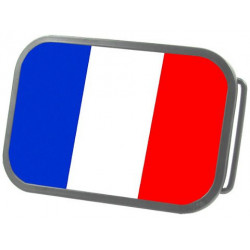 Länder Fan Gürtelschnalle Frankreich Flagge