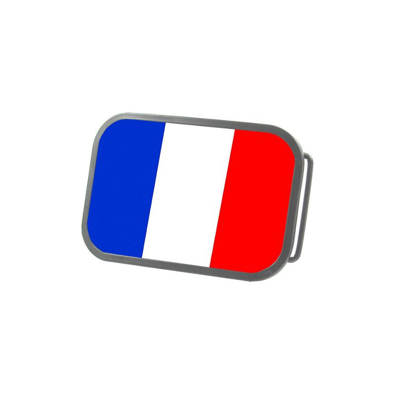 Länder Fan Gürtelschnalle Frankreich Flagge