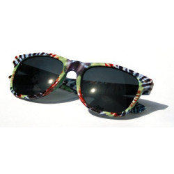 Wayfarer Batik Hippie Colors Sonnenbrille