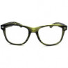 Nerd Brille Wayfarer Ice Stripe Clearlens green