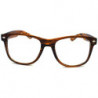 Nerd Brille Wayfarer Ice Stripe Clearlens brown