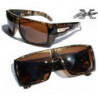 X-Loop® Square Fashion Sonnenbrille desert trp