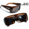 X-Loop® Square Fashion Sonnenbrille desert brown