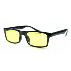 Schmale Fashion Sonnenbrille SLEEKY gelb