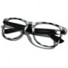 Nerd Lumberjack Brille Wayfarer Kultbrille black