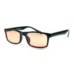 Schmale Fashion Sonnenbrille SLEEKY orange