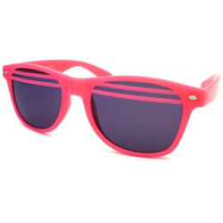 Glow Halb-Shutter Wayfarer Sonnenbrille smoke pink