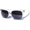 Elegance Wayfarer Sonnenbrille leicht verspiegelt smoke ice