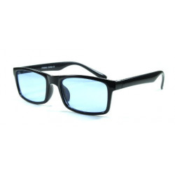 Schmale Fashion Sonnenbrille SLEEKY blau