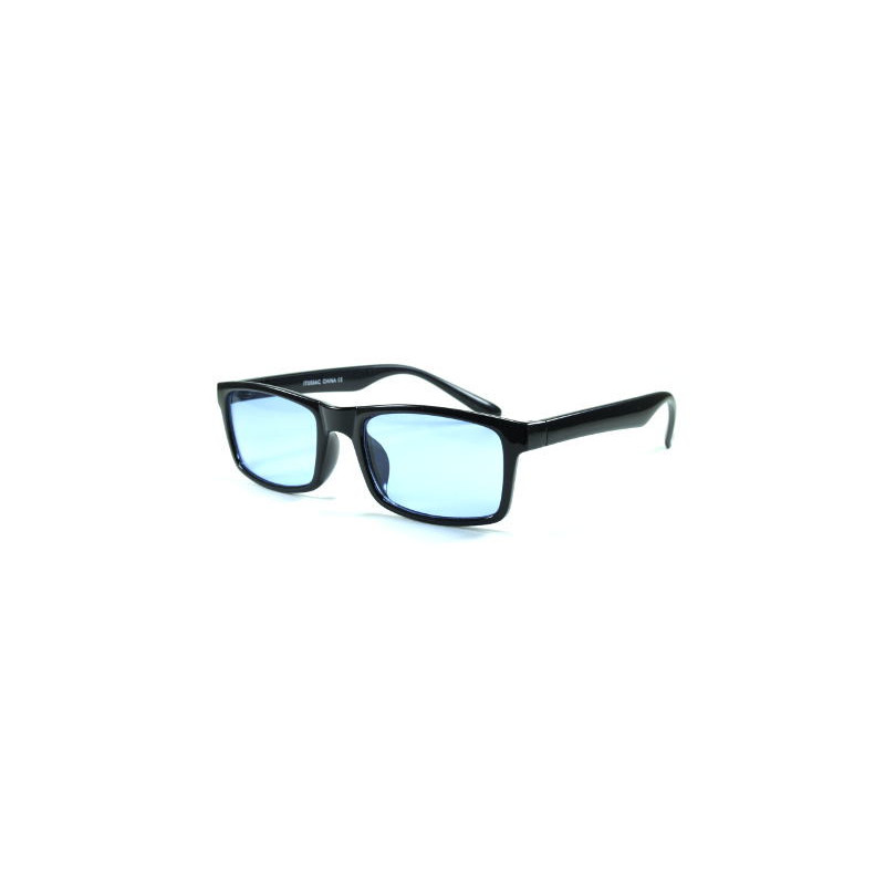 Schmale Fashion Sonnenbrille SLEEKY blau