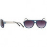 Stunner Hybrid Stripes Aviator Sonnenbrille ruby black