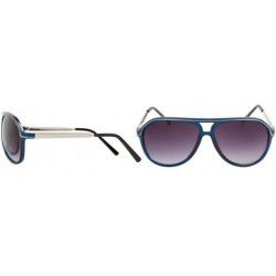 Stunner Hybrid Stripes Aviator Sonnenbrille liquid purple