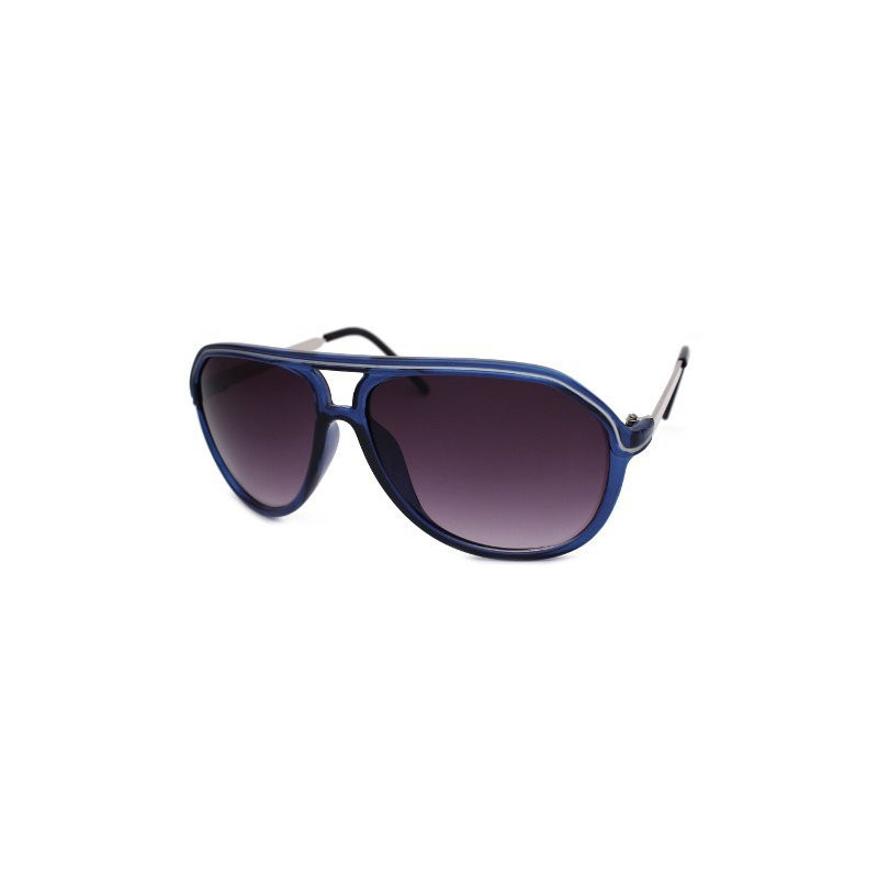 Stunner Hybrid Stripes Aviator Sonnenbrille liquid blue