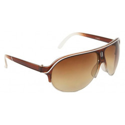 Stunner Retro Stripes Aviator Sonnenbrille desert brown