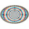 Illusion Rainbow Gürtelschnalle Opart Design