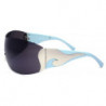 Wide Shield Mode Designer Sonnenbrille smoke blue
