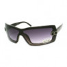 OC Shield Fashion Damen Sonnenbrille gold ruby