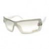 OC Shield Fashion Damen Sonnenbrille white