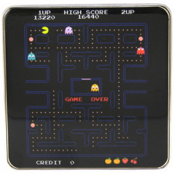 PAC-MAN™ Gürtelschnalle gross Game Board Spielfeld