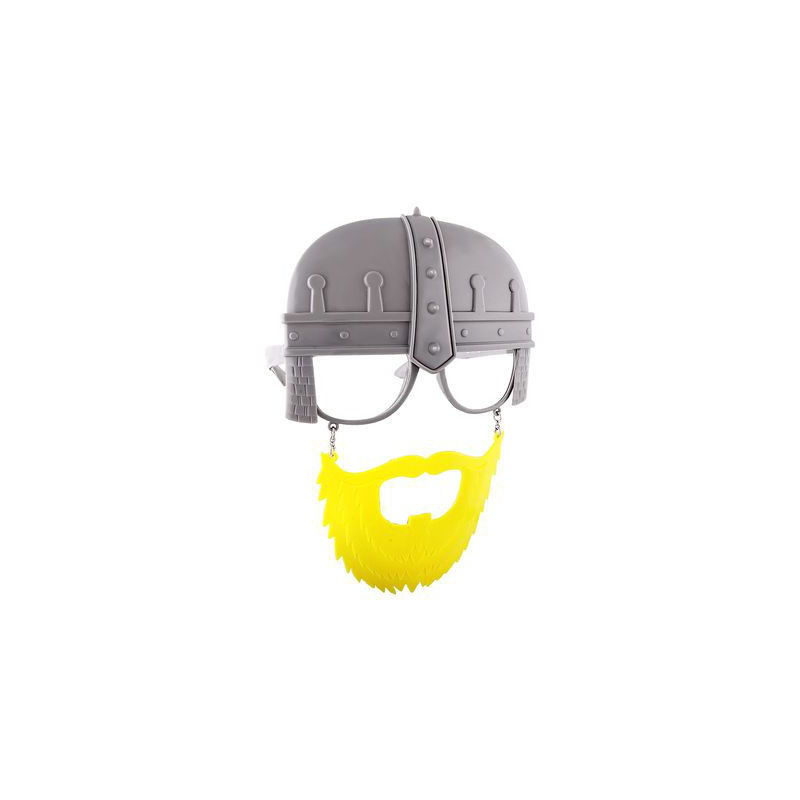 SunStaches® KNIGHT Ritter Bart Partybrille Maske